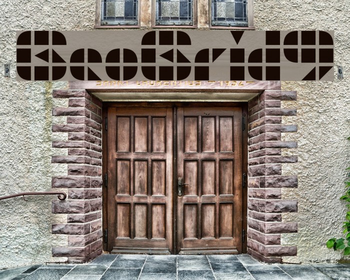 GeoGrid9 Font examples