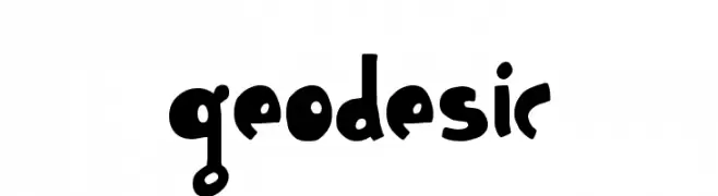 Geodesic  baixar fontes gratis