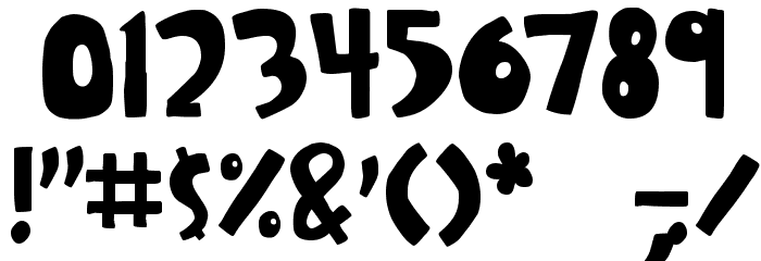 Geodesic Font OTHER CHARS