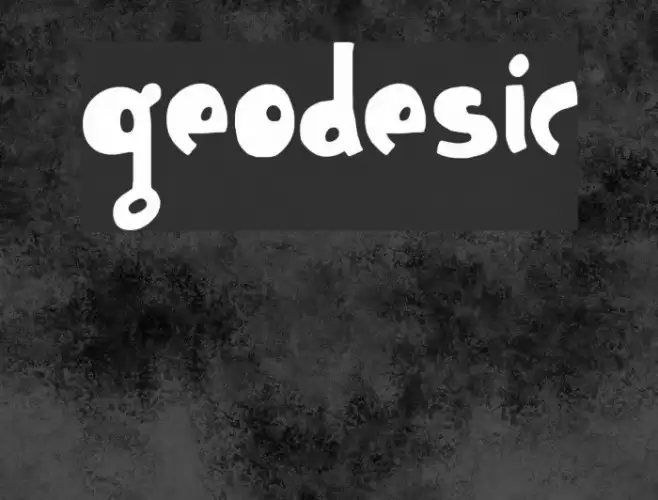 Geodesic フォント examples