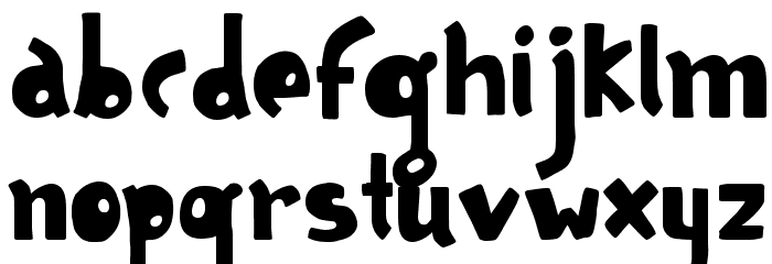Geodesic Font LOWERCASE