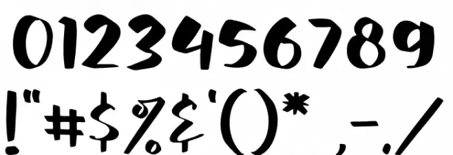 Geofani Kids Font OTHER CHARS