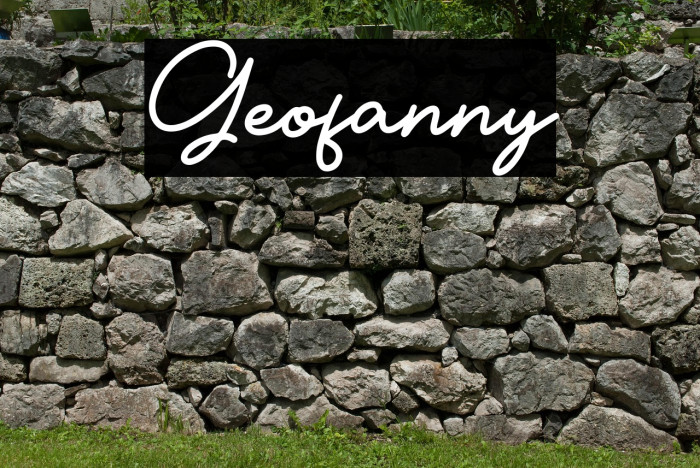 Geofanny Example 1