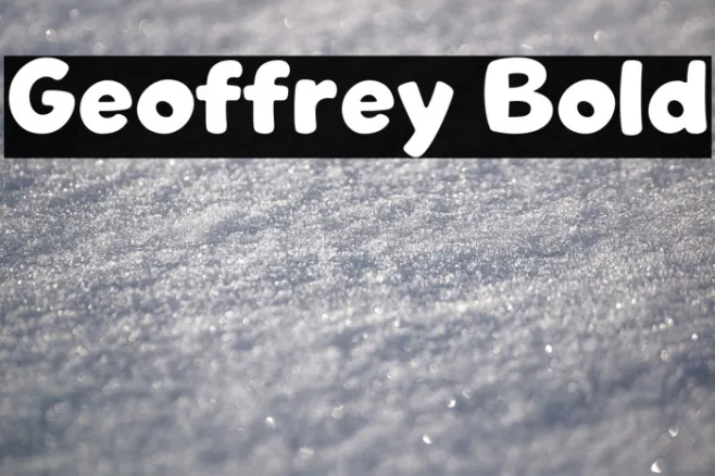 Geoffrey Bold Example 1