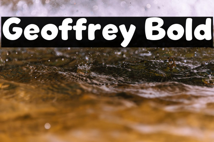 Geoffrey Bold Example 3