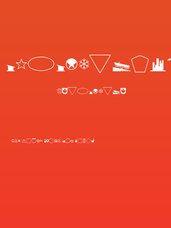 GeographicSymbols Poster