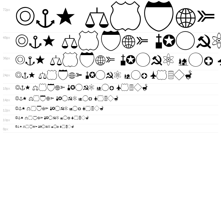 GeographicSymbols Waterfall