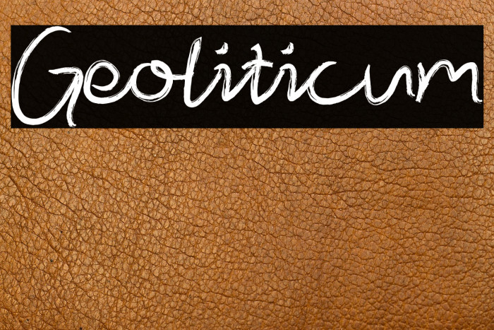 Geoliticum Example 1