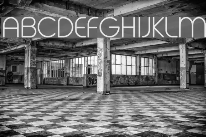 Geoma Light Demo Font examples