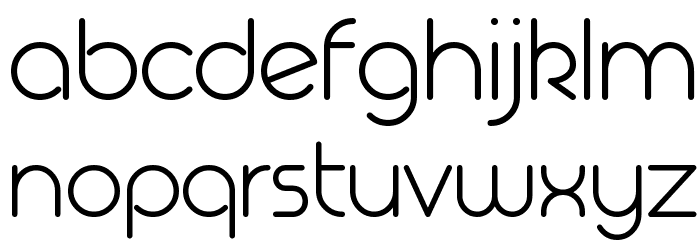 Geoma Light Demo Font LOWERCASE