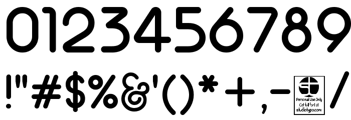 Geoma Regular Demo フォント その他の文字
