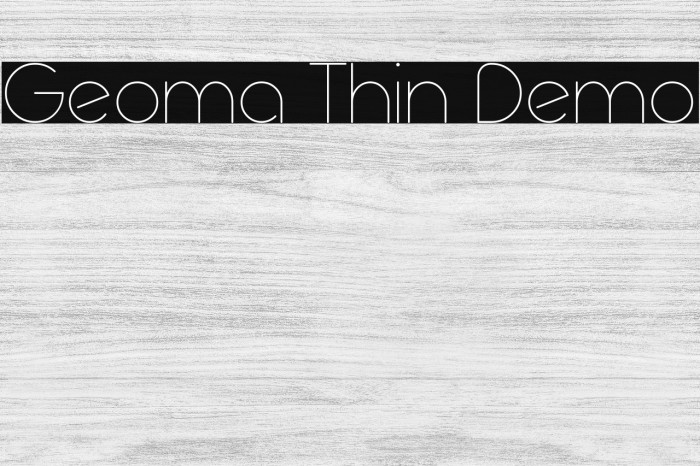 Geoma Thin Demo Polices examples