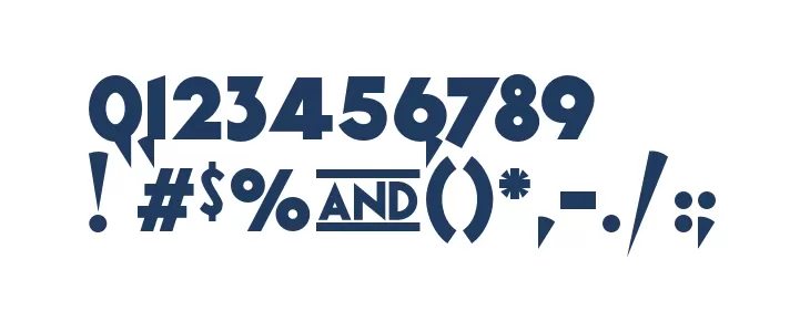 Geomancy Extra Bold Font OTHER CHARS