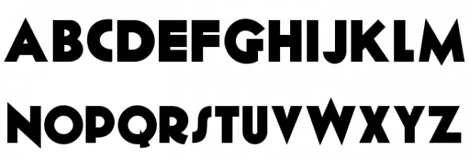 Geomancy Extra Bold フォント 大文字