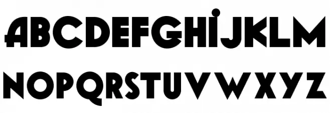 Geomancy Extra Bold Schriftart Kleinbuchstaben