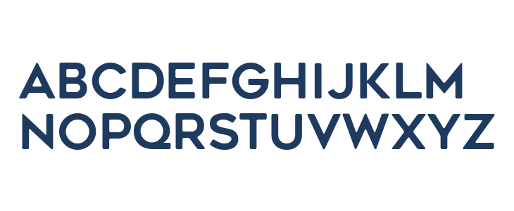Geometos Rounded Lowercase