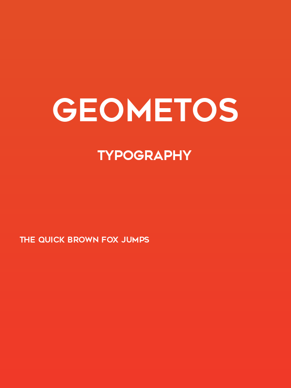 Geometos Poster