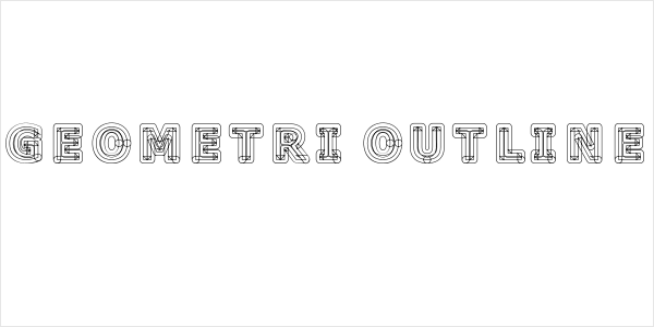 Geometri Outline Logo
