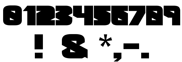 Geometric Black Black Font OTHER CHARS