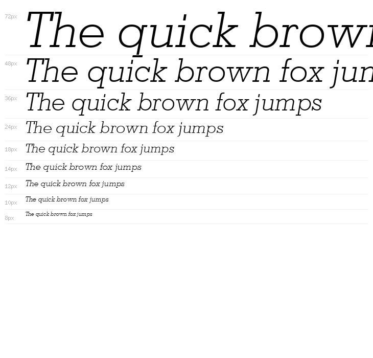 Geometric Slabserif 703 Light Italic BT Waterfall