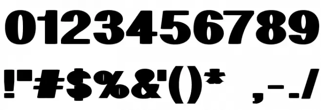 Geometric Fuentes OTROS CHARS