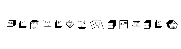 GeometricFaces  Descarca Fonturi Gratis