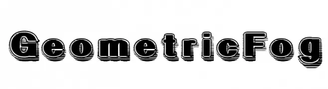 GeometricFog  baixar fontes gratis