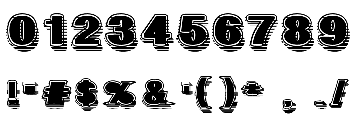 GeometricFog Font OTHER CHARS