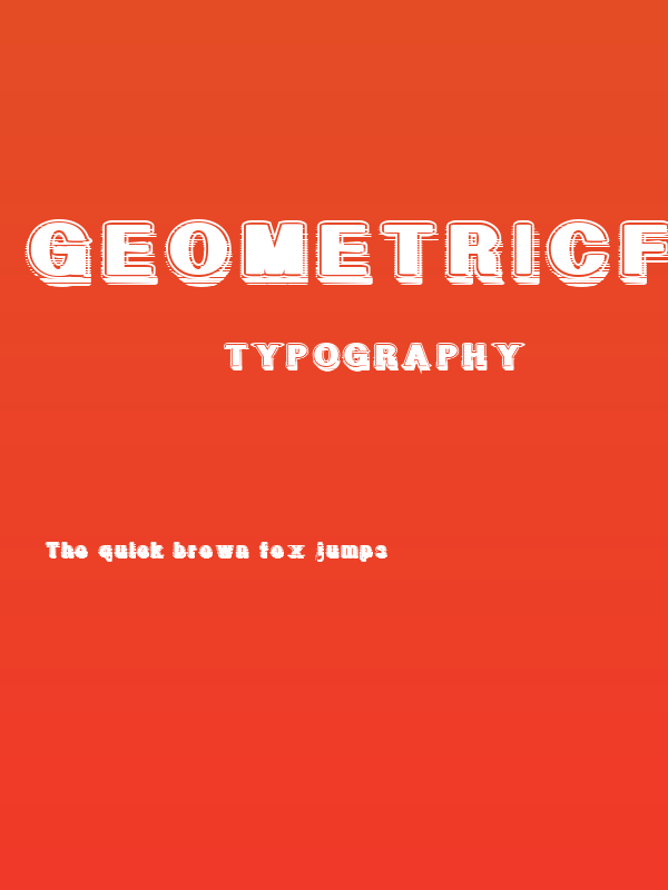 GeometricFog Poster