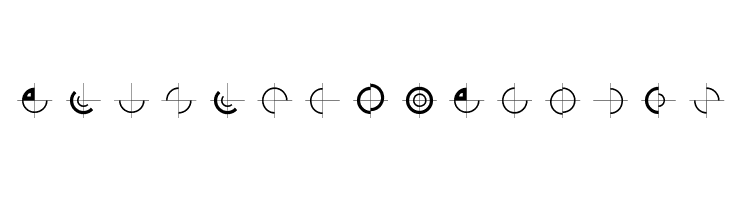 GeometricGlyphs  Free Fonts Download
