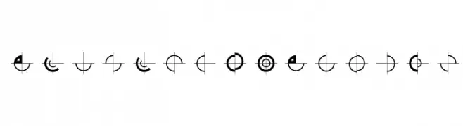 GeometricGlyphs  Скачать бесплатные шрифты