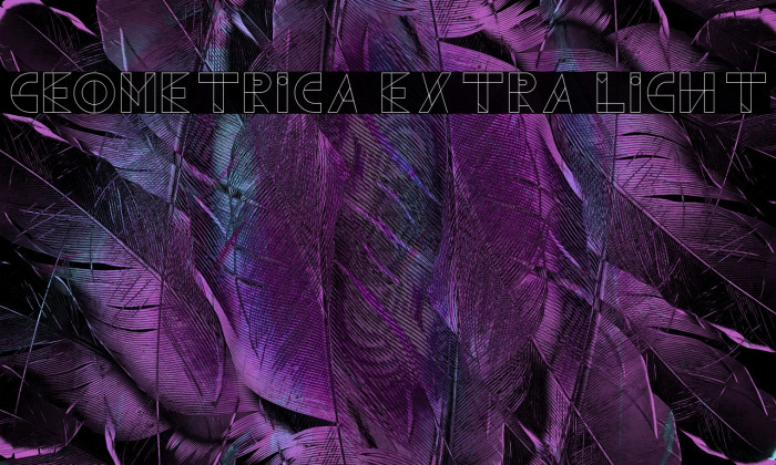 Geometrica Extra Light Example 2