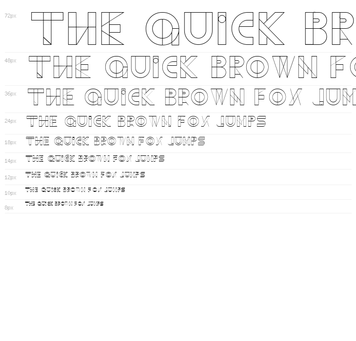 Geometrica Extra Light Waterfall