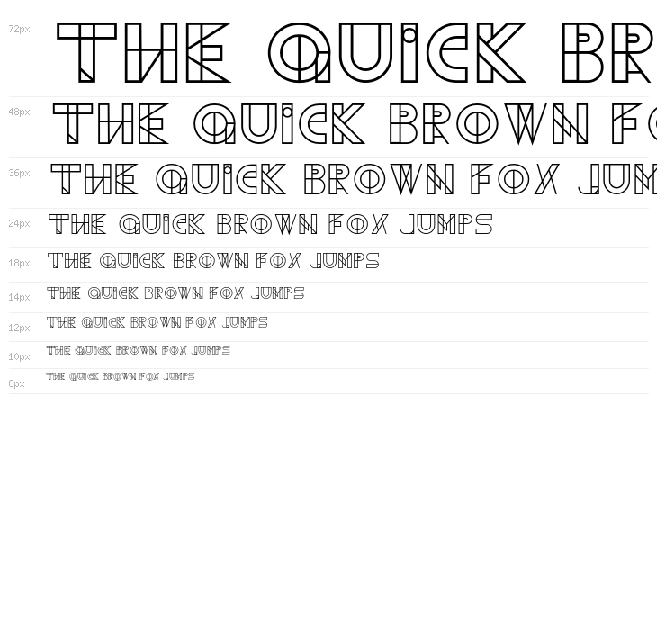 Geometrica-Regular Waterfall