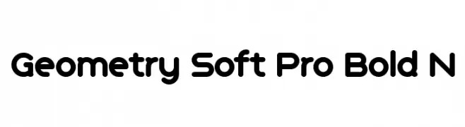 Geometry Soft Pro Bold N  Frei Schriftart Herunterladen