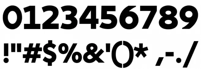 Geomini ExtraBold फ़ॉन्ट अन्य घर का काम