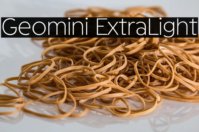 Geomini ExtraLight Example 3