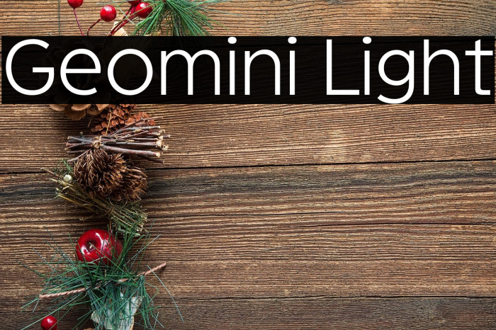 Geomini Light Example 3
