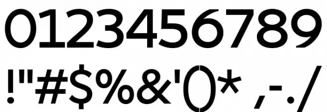 Geomini Medium फ़ॉन्ट अन्य घर का काम