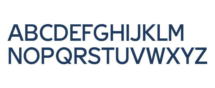 Geomini Medium Uppercase