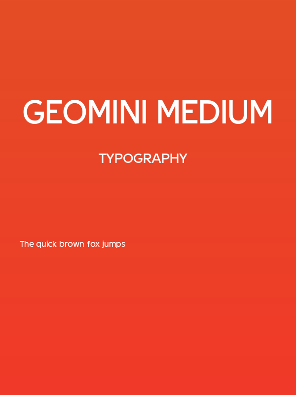 Geomini Medium Poster