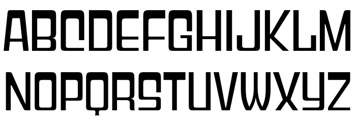 GeoparodyRg-Regular Font LOWERCASE