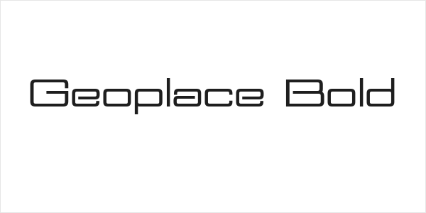 Geoplace Bold Logo