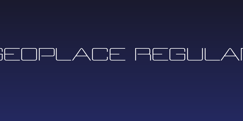 Geoplace Regular Social Header