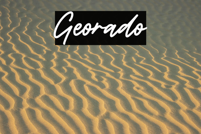 Georado Example 2