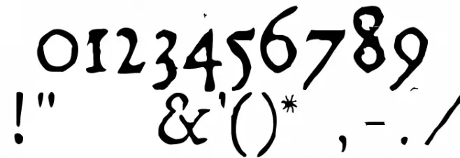 GeorgLight Polices AUTRES CHARS