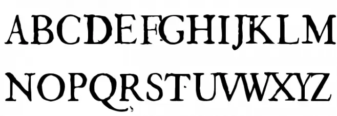 GeorgLight Шрифта ВЕРХНИЙ