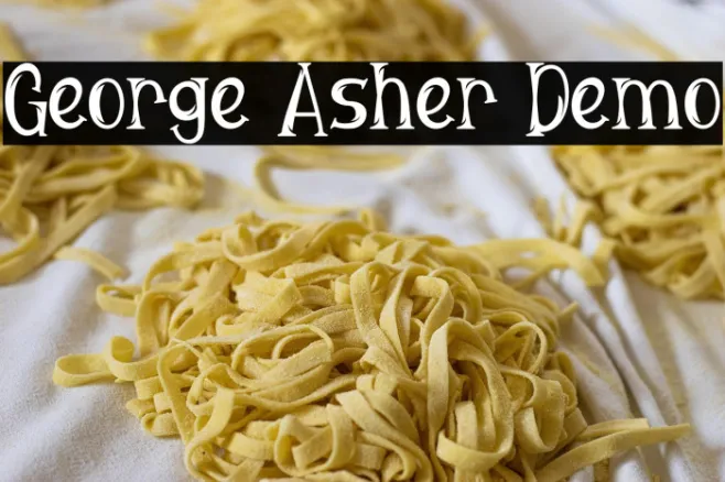 George Asher Demo Example 1