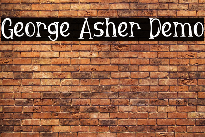 George Asher Demo Example 2