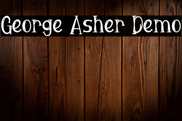 George Asher Demo Example 3